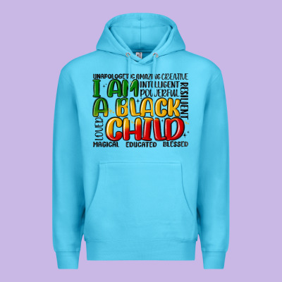 I Am A Black Child Premium Hoodie Designed By Maliassmallbusiness