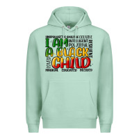 Seafoam i am a black child Premium Hoodie - MaliasSmallBusiness