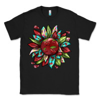 Black Cherry sunflower Classic Tee - texasbilliewilder