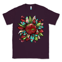 Plum Cherry sunflower Classic Tee - texasbilliewilder