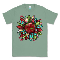 Sage Cherry sunflower Classic Tee - texasbilliewilder