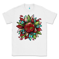 White Cherry sunflower Classic Tee - texasbilliewilder