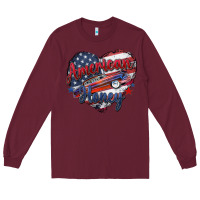 Burgundy American honey Long Sleeve Tee - Zillion Design Studio