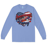 Colony Blue American honey Long Sleeve Tee - Zillion Design Studio