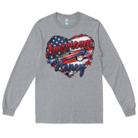 Heather Grey American honey Long Sleeve Tee - Zillion Design Studio