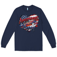 Navy American honey Long Sleeve Tee - Zillion Design Studio