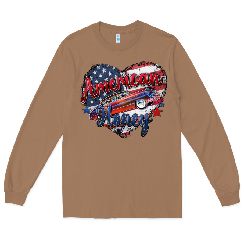 American Honey Long Sleeve Tee by Zillion Design Studio | Teevron