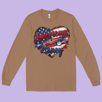 American Honey Long Sleeve Tee Designed By Zillion Design Studio
