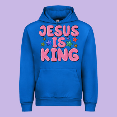 Jesus Is King Urban Hoodie Designed By Maliassmallbusiness