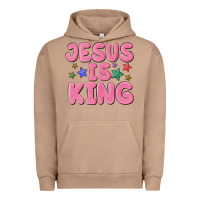 Pigment Burro jesus is king Urban Hoodie - MaliasSmallBusiness