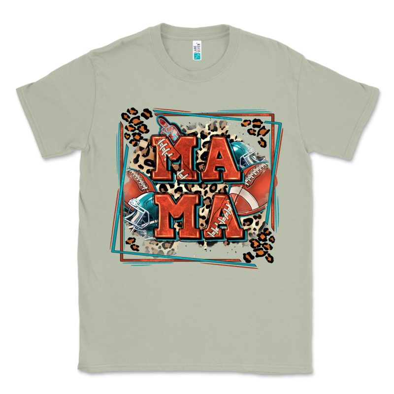 American Football Mama With Leopard Classic Tee by Zillion Design Studio | Teevron