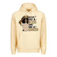 Pina Colada hustle like a boss live like a queen Premium Hoodie - MaliasSmallBusiness