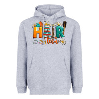 Heather Grey hair tech Heavyweight Hoodie - AdoDesignShop
