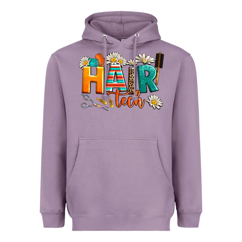 Hair Tech Heavyweight Hoodie by AdoDesignShop | Teevron