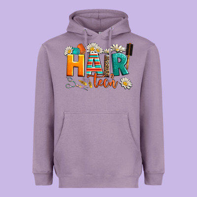 Hair Tech Heavyweight Hoodie Designed By Adodesignshop