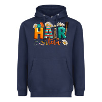 Navy hair tech Heavyweight Hoodie - AdoDesignShop