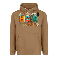 Toasted Coconut hair tech Heavyweight Hoodie - AdoDesignShop