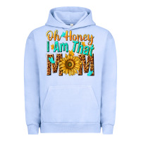 Pigment Grape Ice oh honey i am that mom Urban Hoodie - NancyCooperArtShop