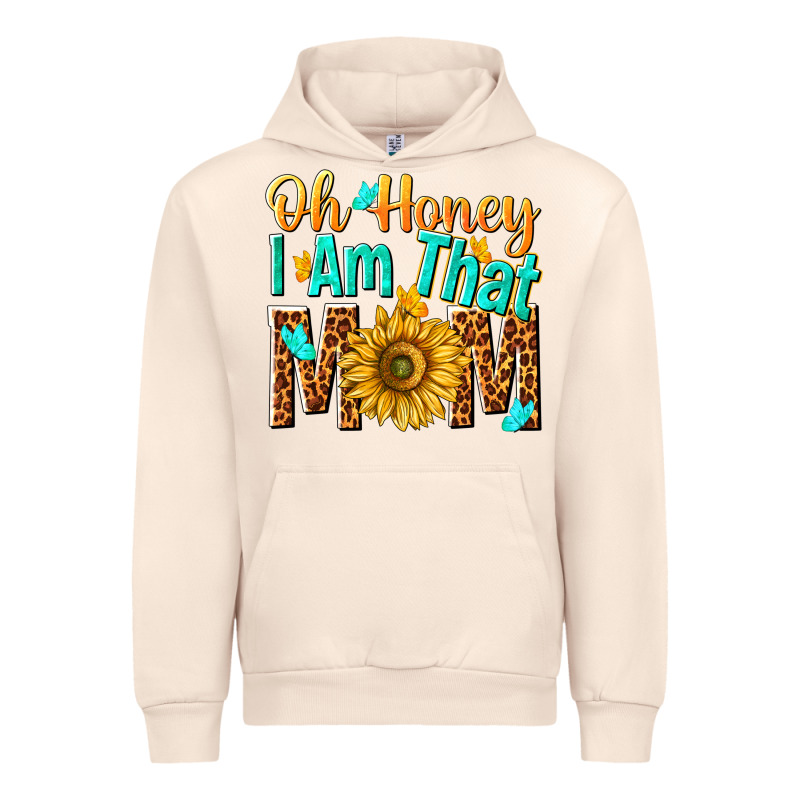 Oh Honey I Am That Mom Urban Hoodie by NancyCooperArtShop | Teevron
