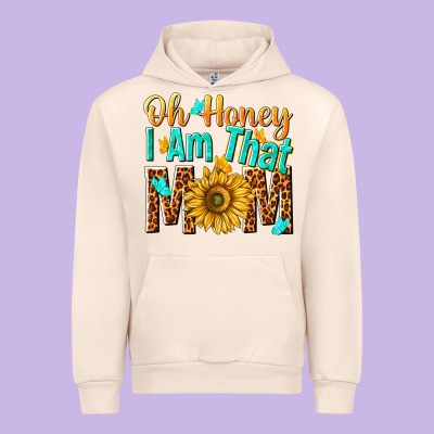 Oh Honey I Am That Mom Urban Hoodie Designed By Nancycooperartshop
