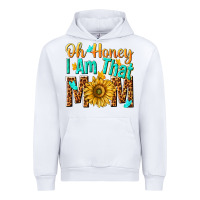 White oh honey i am that mom Urban Hoodie - NancyCooperArtShop