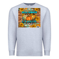 Heather Grey hello pumpkin season tumbler Premium Sweatshirt - Artiststas