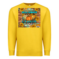Lemon hello pumpkin season tumbler Premium Sweatshirt - Artiststas