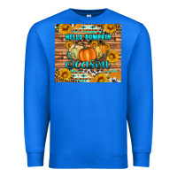 True Royal hello pumpkin season tumbler Premium Sweatshirt - Artiststas