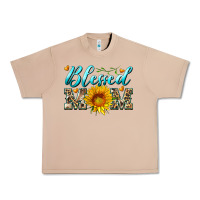 Burro blessed mom with sunflower Urban Heavy Tee - Artiststas