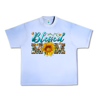 Grape Ice blessed mom with sunflower Urban Heavy Tee - Artiststas