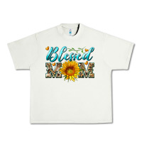 Pistachio blessed mom with sunflower Urban Heavy Tee - Artiststas