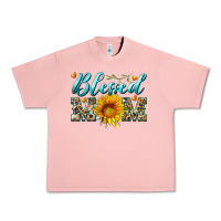 Salmon blessed mom with sunflower Urban Heavy Tee - Artiststas
