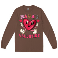Chestnut mamas valentine with cute heart Long Sleeve Tee - texasbilliewilder