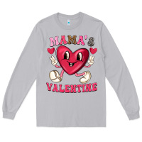 Moon Dust mamas valentine with cute heart Long Sleeve Tee - texasbilliewilder