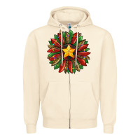 Sandshell christmas sunflower Zipper Hoodie - RanaPortraitStore