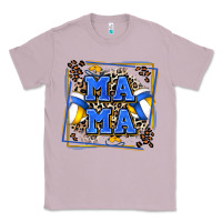 Lilac volleyball mama with leopard Classic Tee - Zillion Design Studio