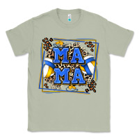 Matcha volleyball mama with leopard Classic Tee - Zillion Design Studio