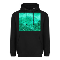Black green glitter Heavyweight Hoodie - JahusDesignShop
