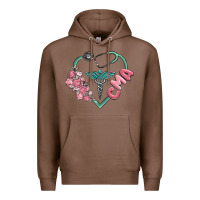 Chestnut cma  heart Premium Hoodie - MaliasSmallBusiness