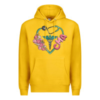 Lemon cma  heart Premium Hoodie - MaliasSmallBusiness