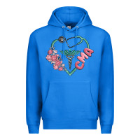 True Royal cma  heart Premium Hoodie - MaliasSmallBusiness