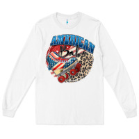 White American babe Long Sleeve Tee - Zillion Design Studio