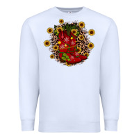 White boots wood slice ornament Premium Sweatshirt - JahusDesignShop
