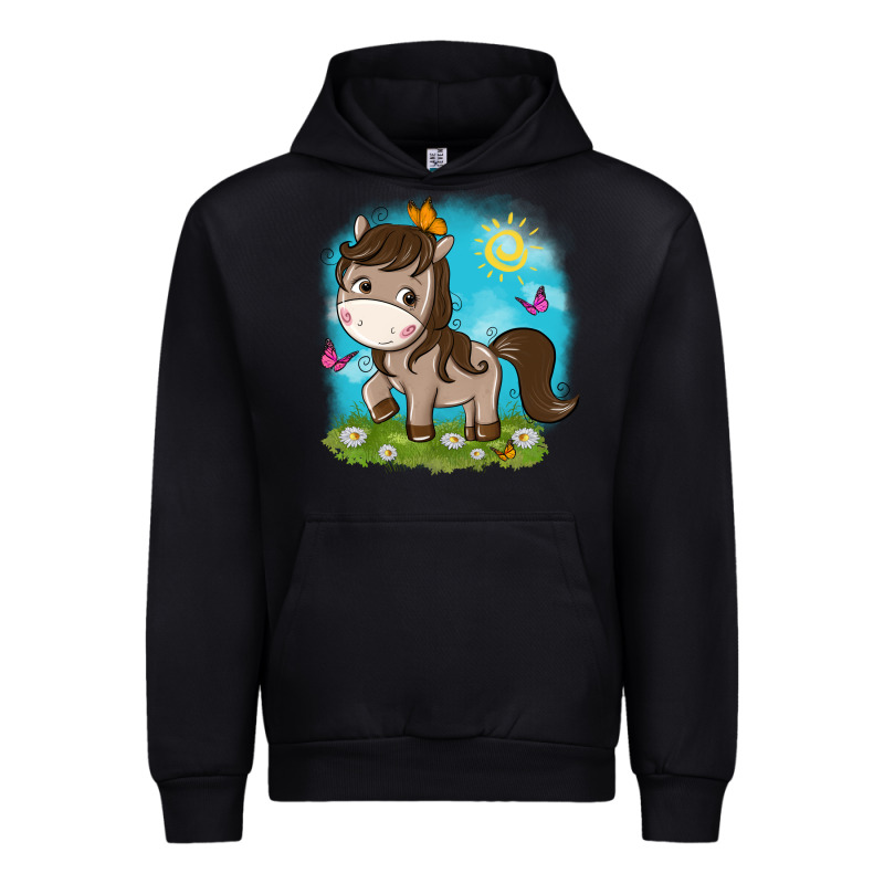 Little Cute Horse Urban Hoodie by NancyCooperArtShop | Teevron