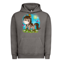 Pigment Tornado little cute horse Urban Hoodie - NancyCooperArtShop