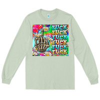 Matcha fuck everything skeletons Long Sleeve Tee - AdoDesignShop
