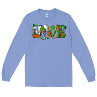 Colony Blue Dental Love St. Patricks Day Long Sleeve Tee - RanaPortraitStore