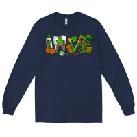 Navy Dental Love St. Patricks Day Long Sleeve Tee - RanaPortraitStore
