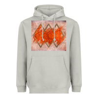 Moon Dust orange glitter Heavyweight Hoodie - JahusDesignShop