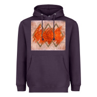 Plum orange glitter Heavyweight Hoodie - JahusDesignShop